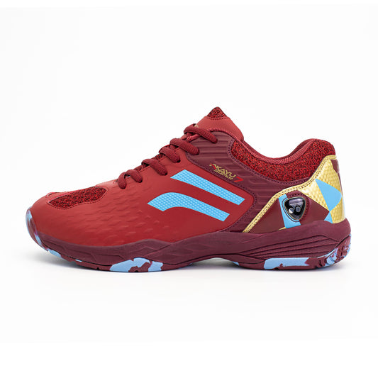 SCARLET RED / ICY BLUE / GOL