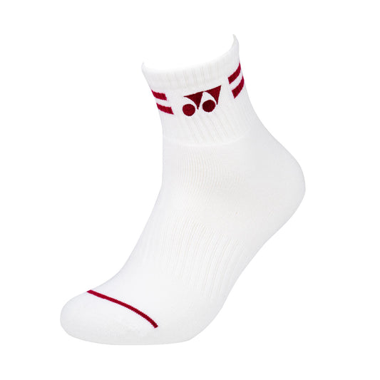 WHITE/ PERSIAN RED