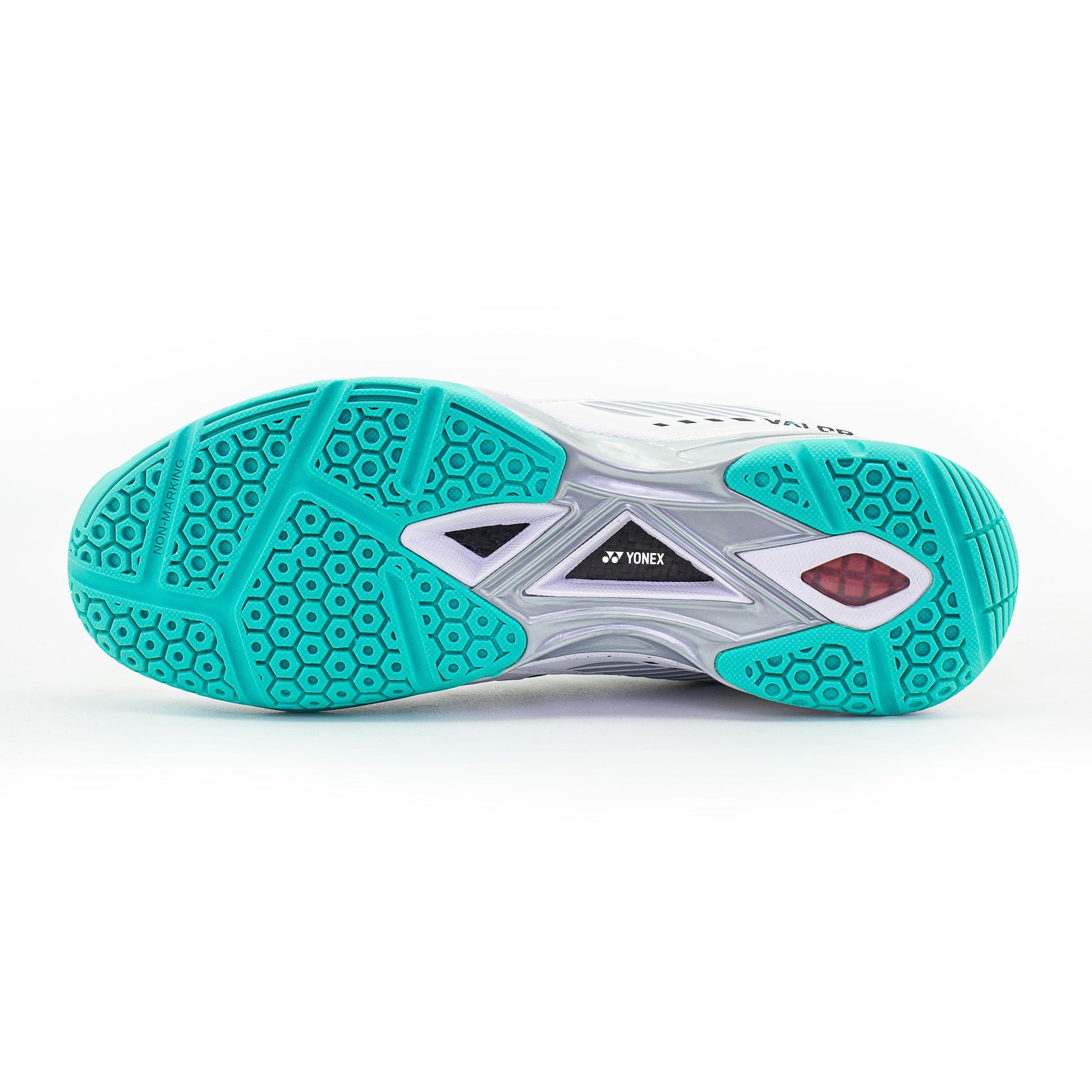 WHITE / BLACK / AQUA BLUE