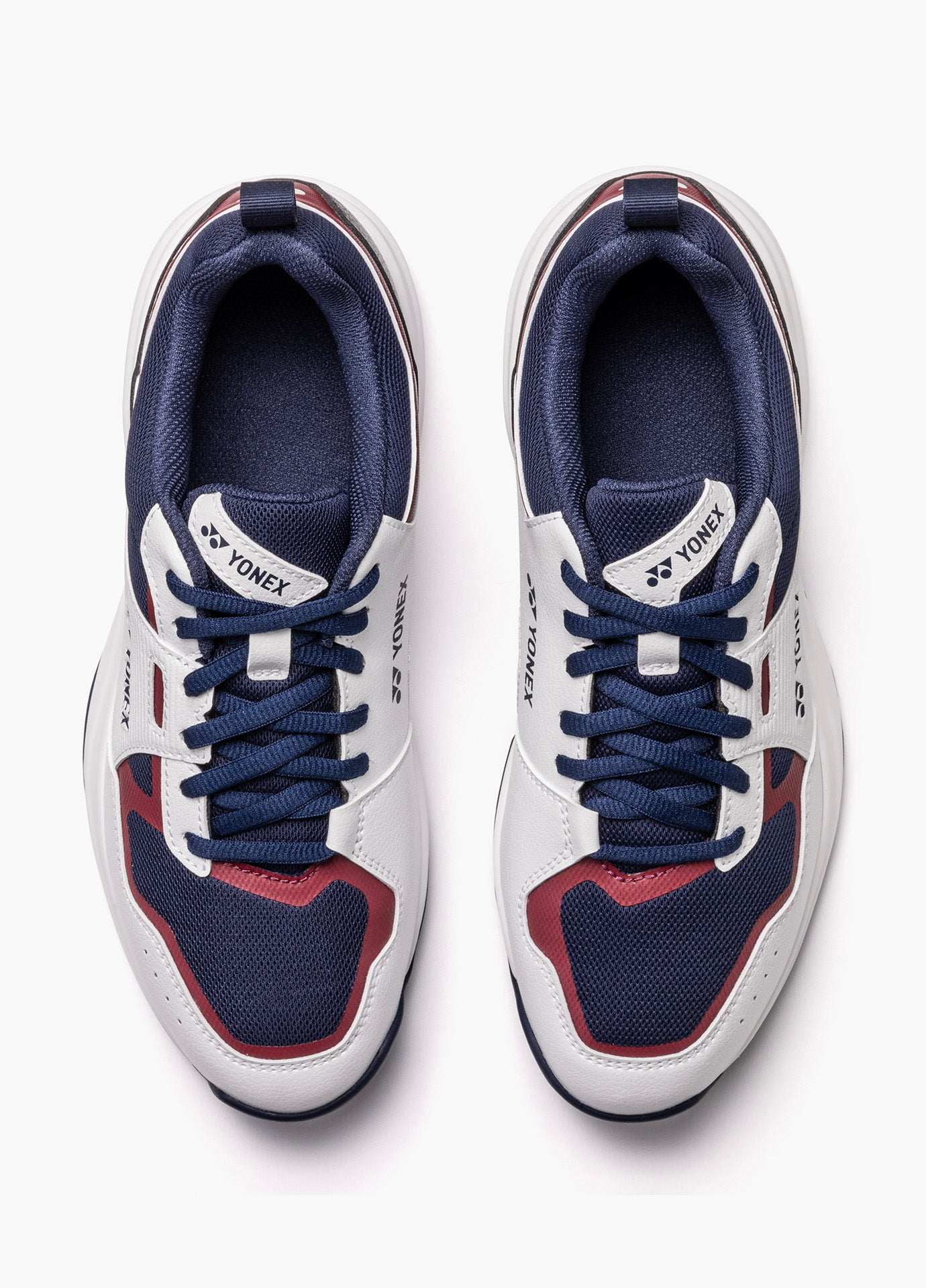 WHITE/NAVY/RED