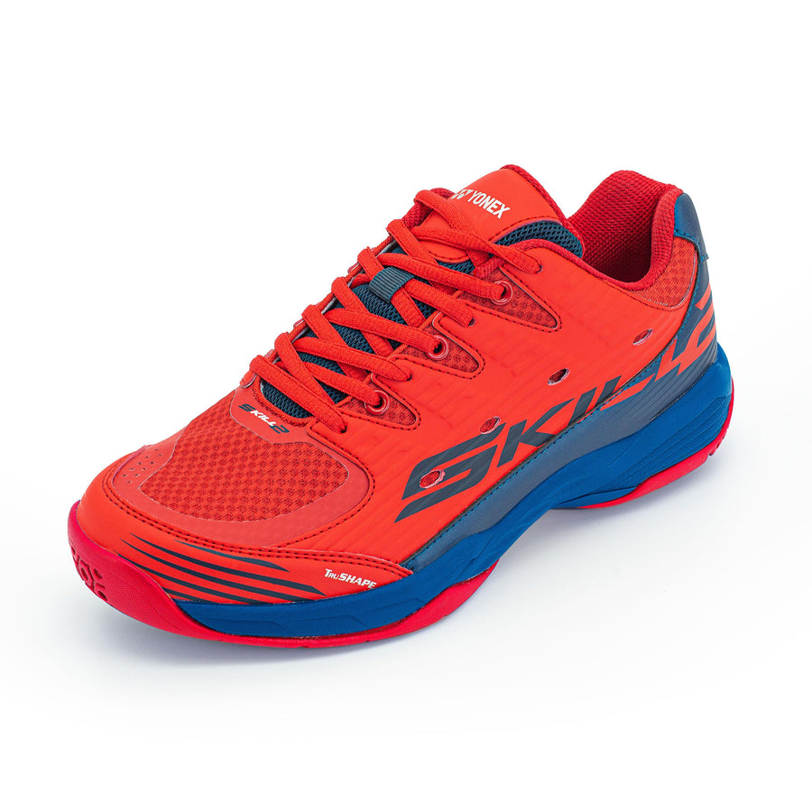 POPPY RED / COBALT