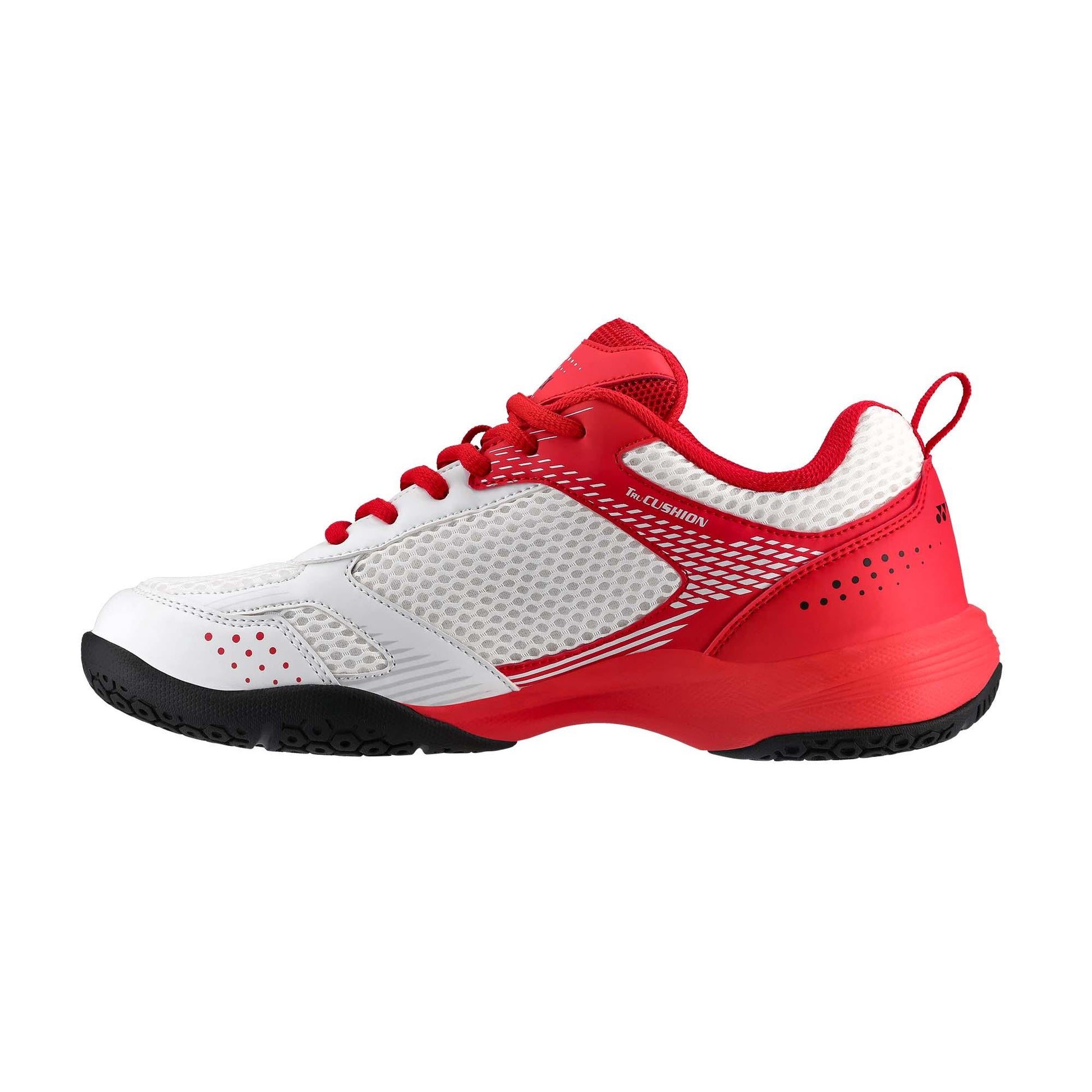 WHITE/RUBY RED