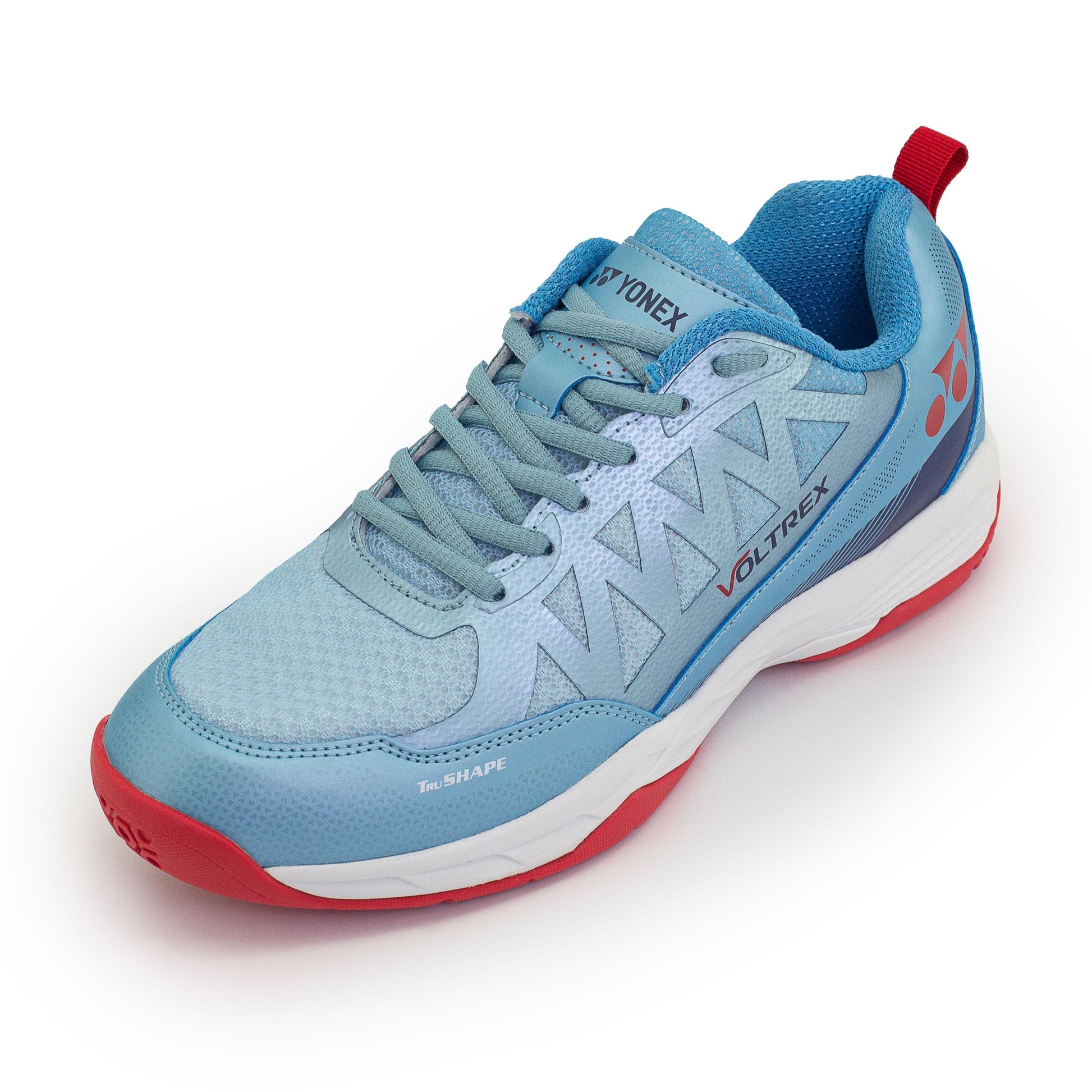 SKY BLUE / RED