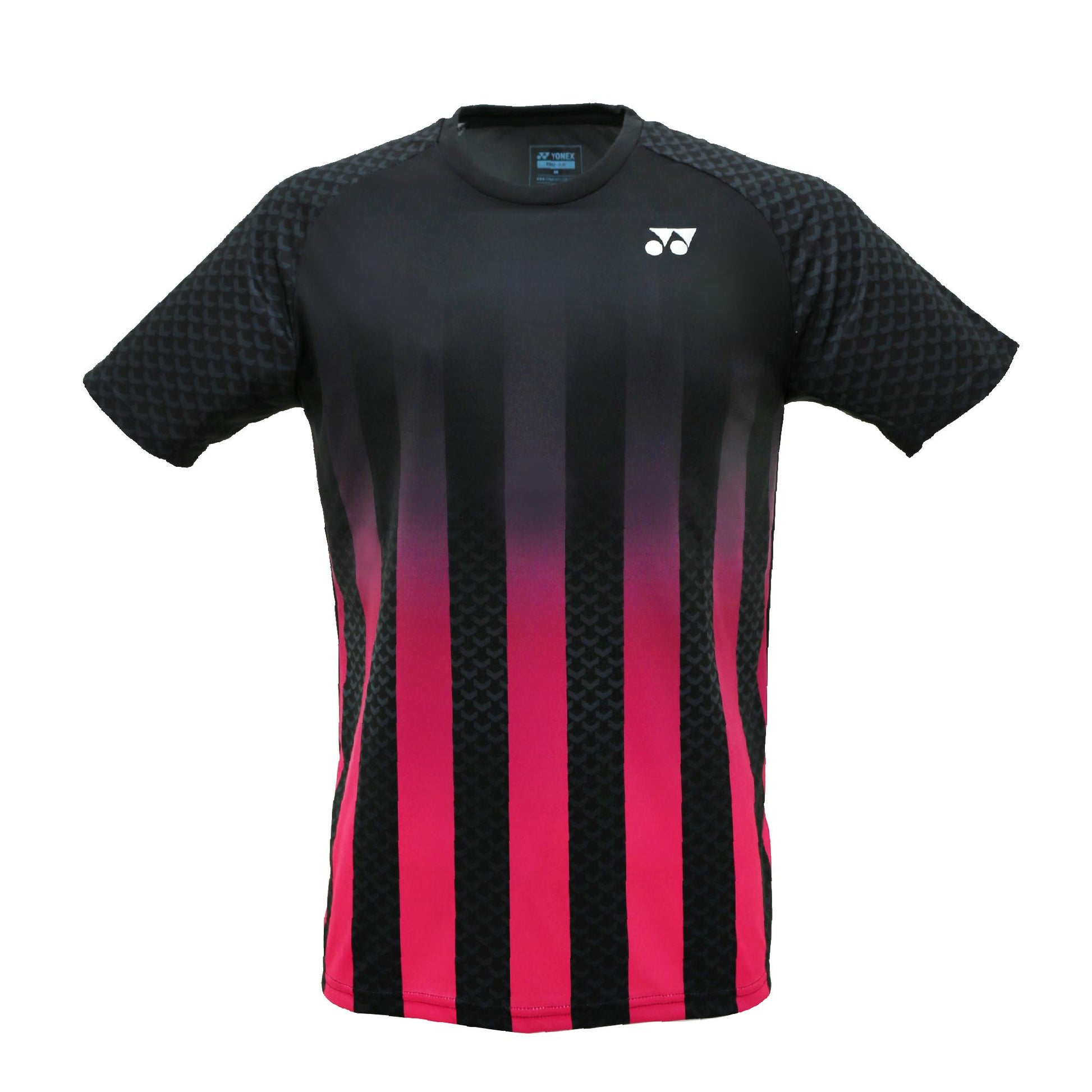 JET BLACK/PINK PEACOCK