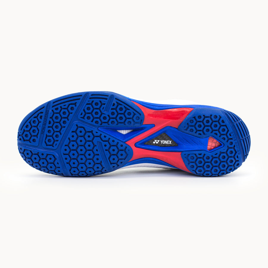PEARLIZED WHTE / DEEP BLUE