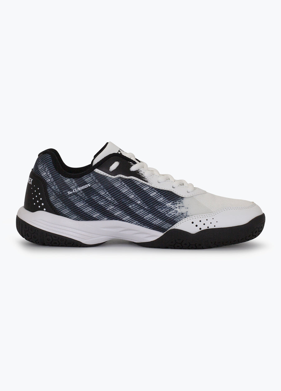 WHITE / BLACK