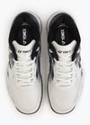 WHITE / BLACK