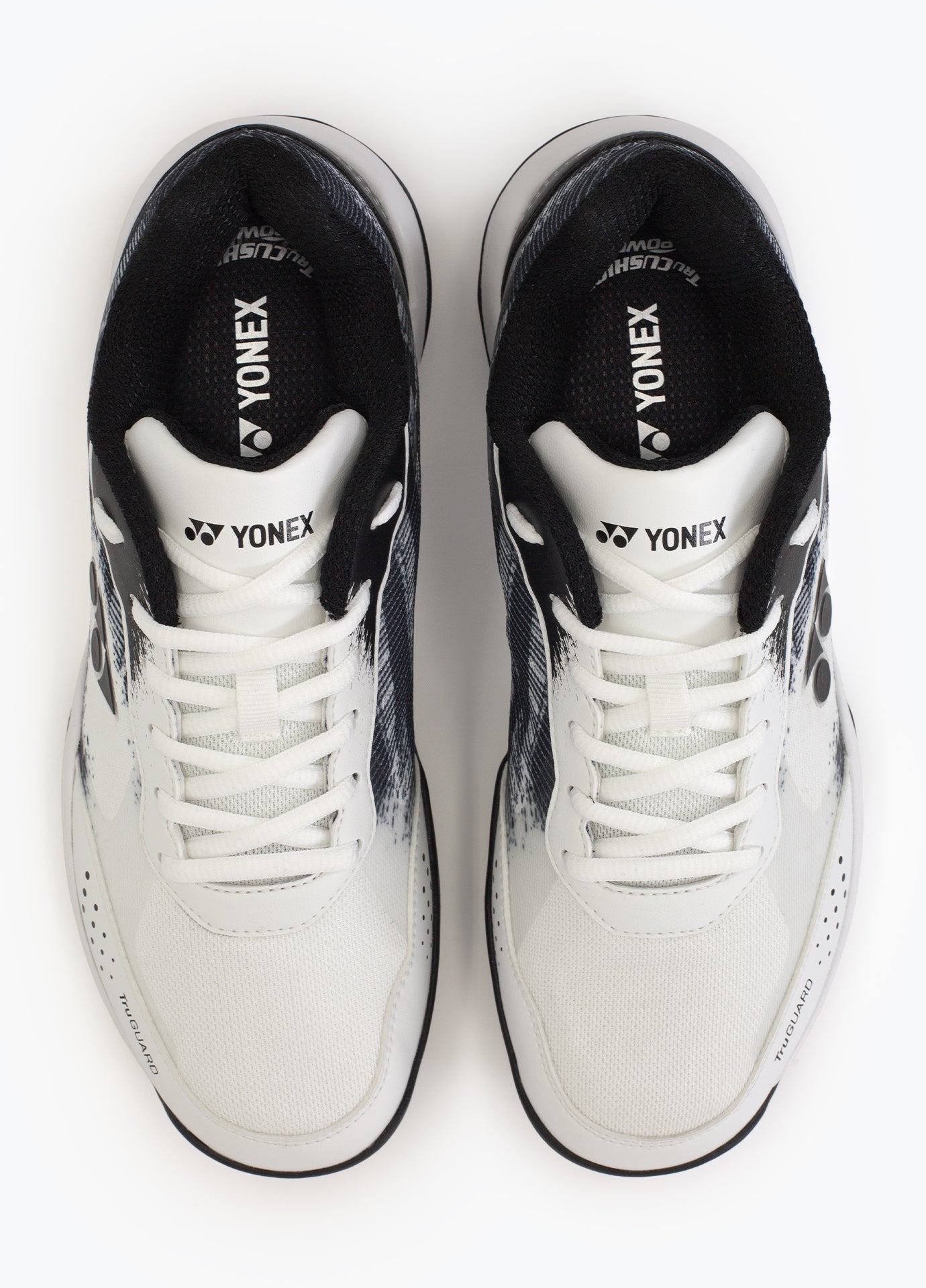 WHITE / BLACK