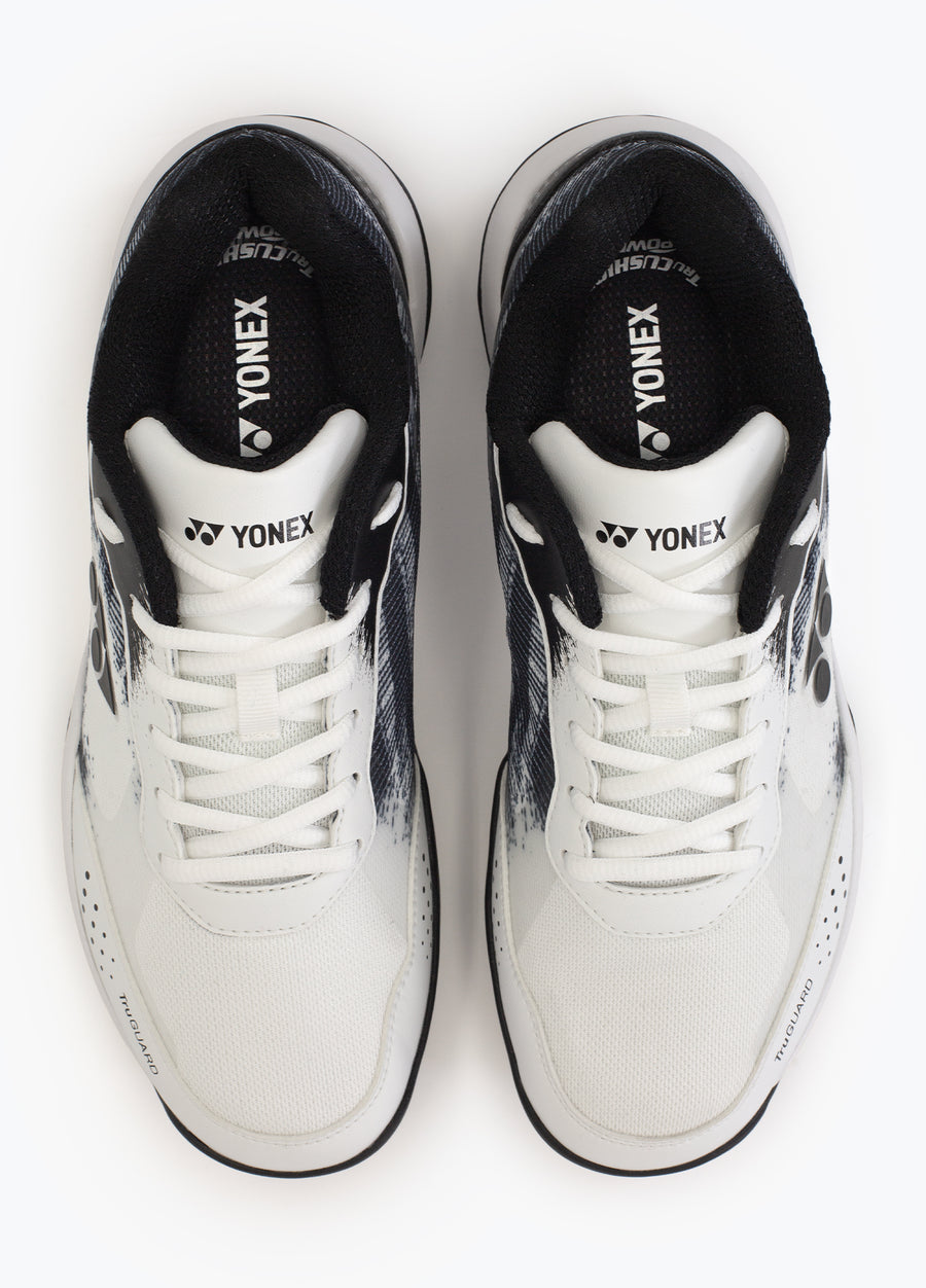 WHITE / BLACK