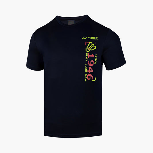 YONEX MENS ROUND NECK T-SHIRT    RM-S092-3035-EASY5-S