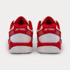WHITE / RACING RED