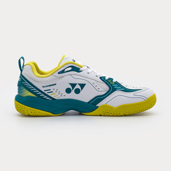 WHITE / DEEP TEAL