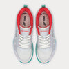 WHITE/LIVING CORAL