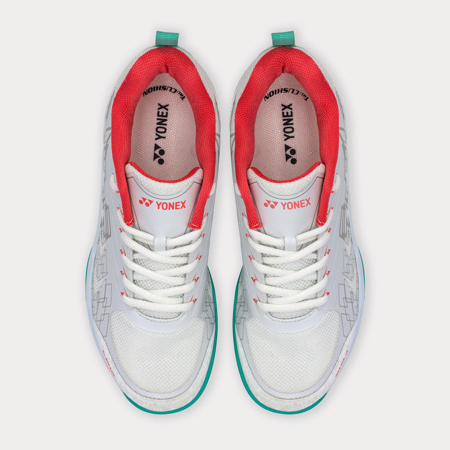 WHITE/LIVING CORAL