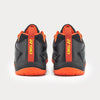 DARK GREY / FIRE RED