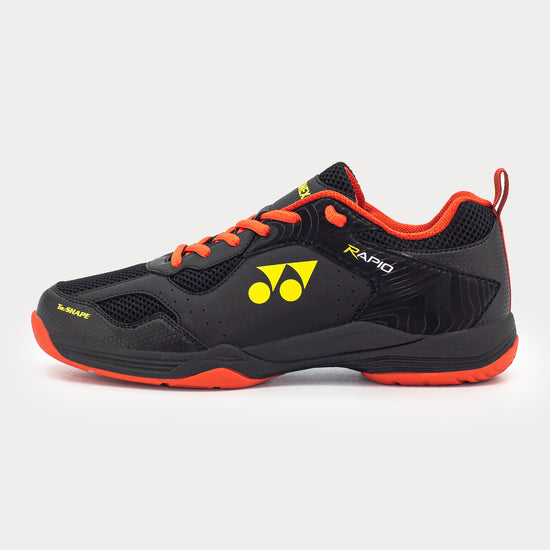 DARK GREY / FIRE RED