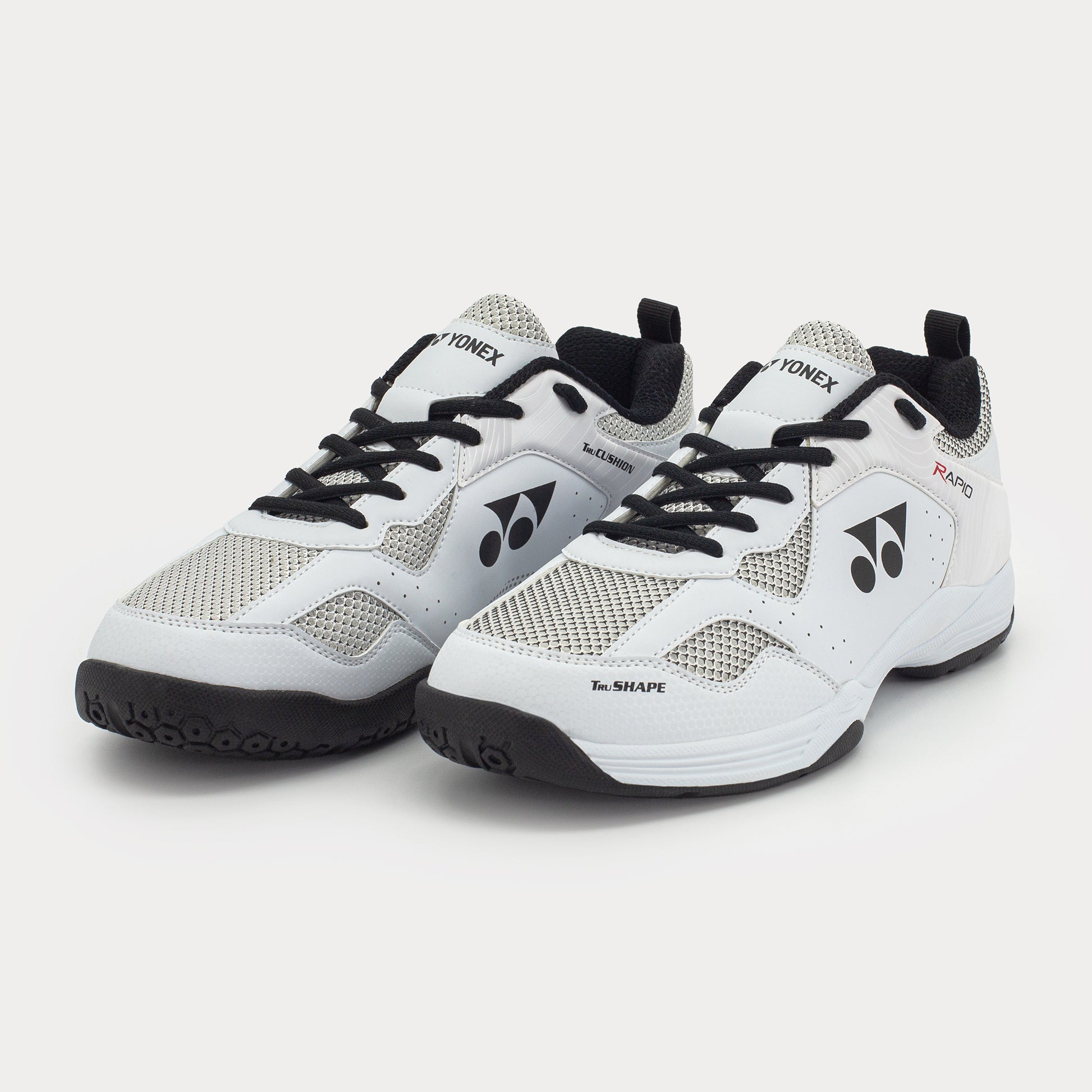 PEARLISED WHITE / BLACK