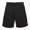 JET BLACK/ RED