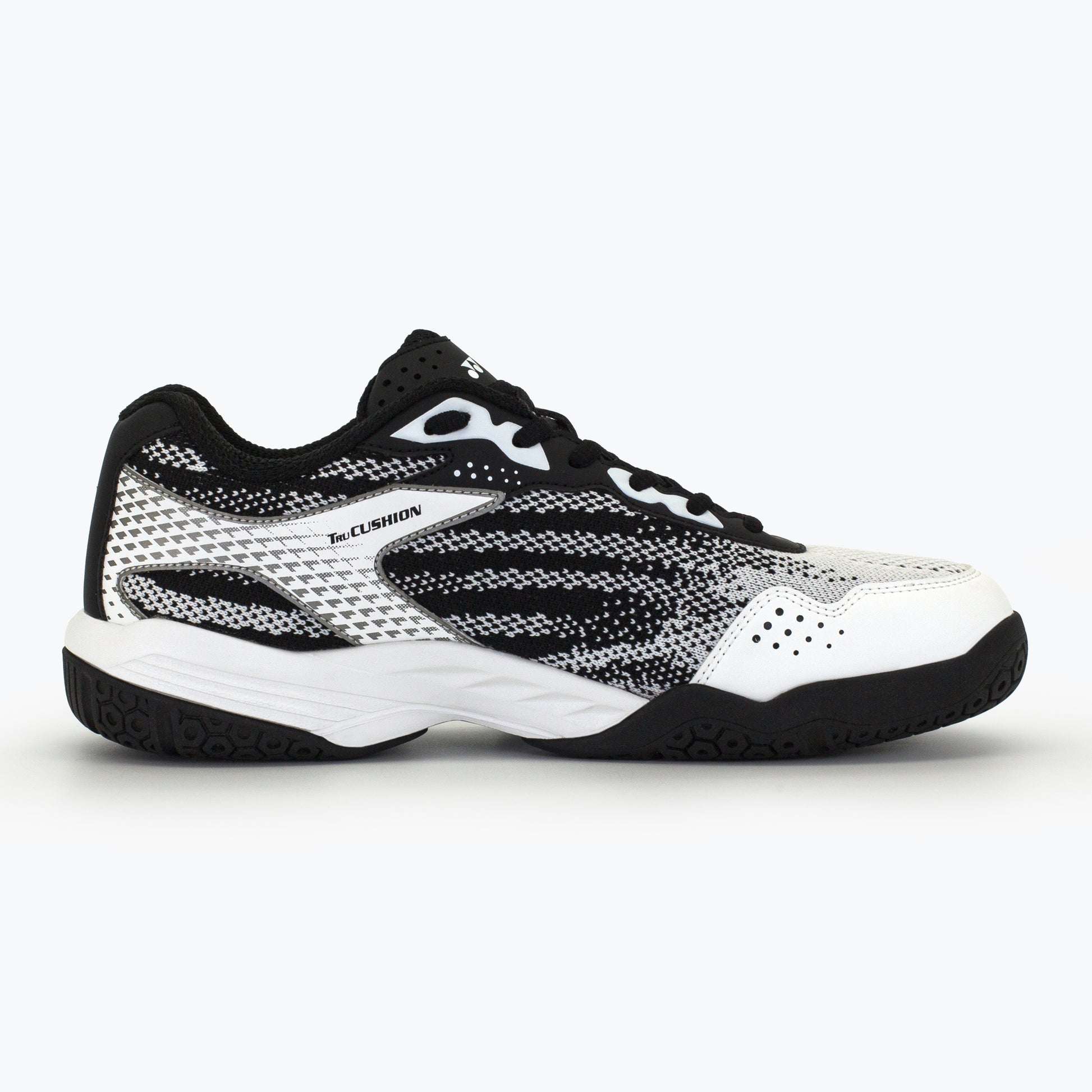 WHITE / BLACK