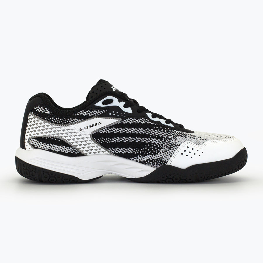 WHITE / BLACK