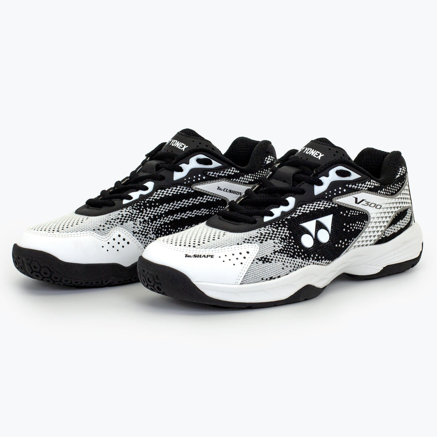 WHITE / BLACK