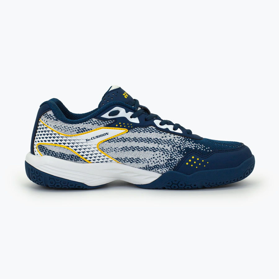 NAVY PEONY / WHITE