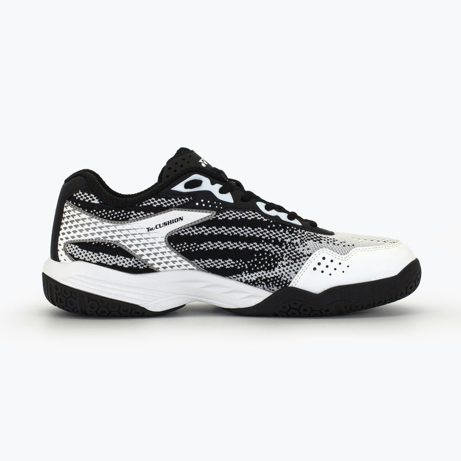 WHITE / BLACK