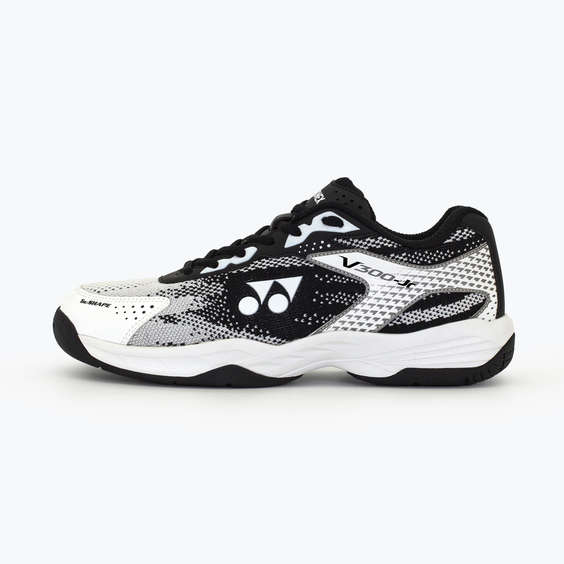 WHITE / BLACK