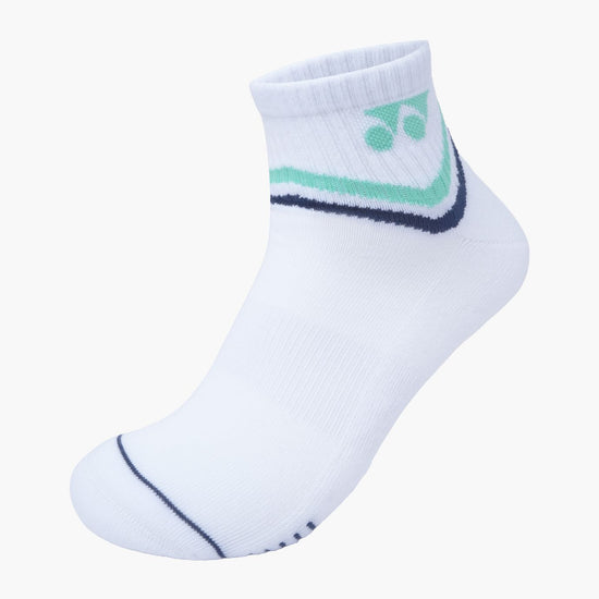 WHITE/AQUA GREEN