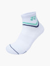 WHITE/AQUA GREEN